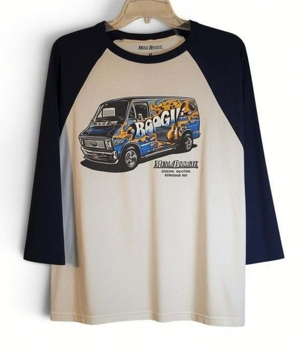 Mesa Boogie Van Raglan T-Shirt Size M